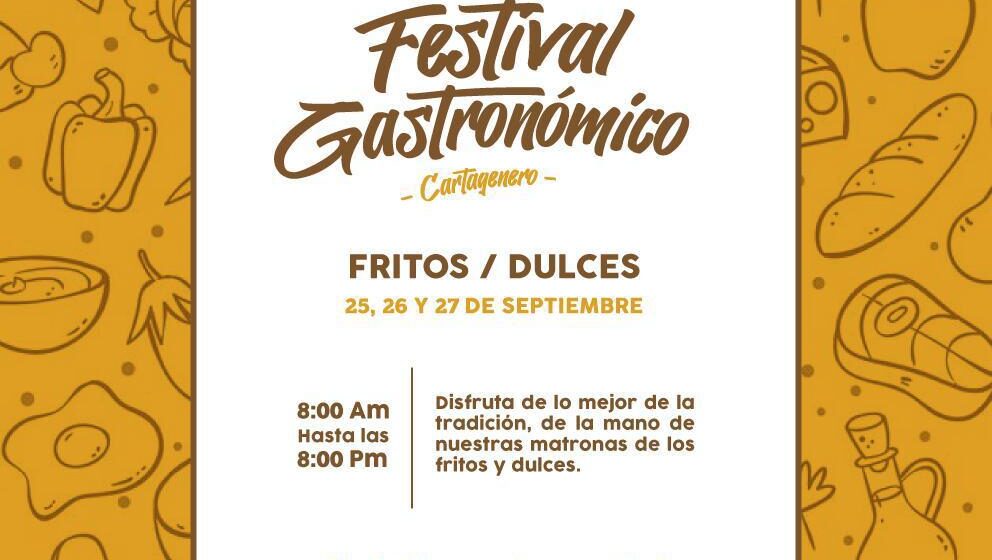 Festival Gastronómico, los mejores fritos y pasteles del país, apoya lo nuestro