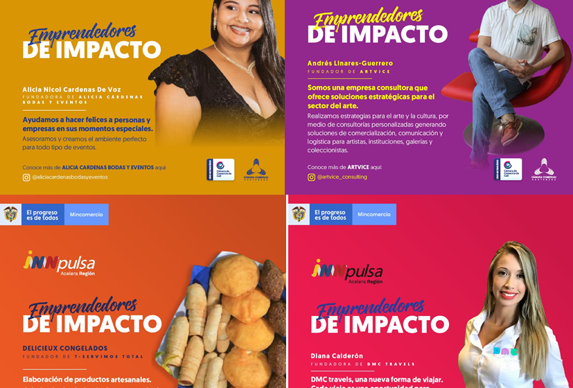 Cámara de comercio de Cartagena presenta a emprendedores de alto impacto