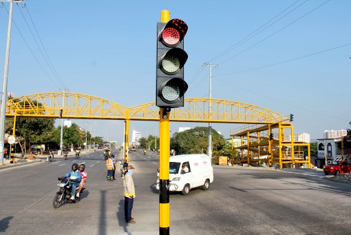 Cartagena estaría expuesta a un “apagón” en su sistema de semaforización