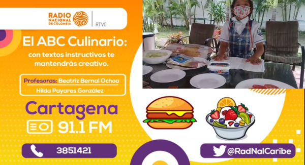 ABC Culinario, con el pretexto de cocinar, conectó a los estudiantes de Cartagena