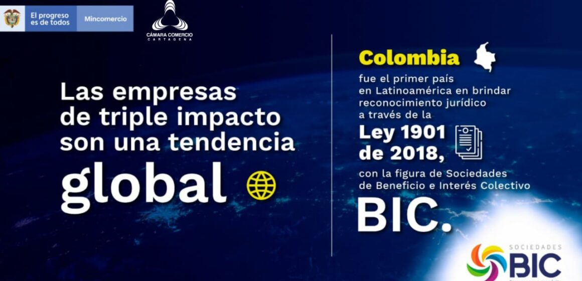 Camcomercio Cartagena llama al cambio, BIC, entorno empresarial que respeta el medio ambiente
