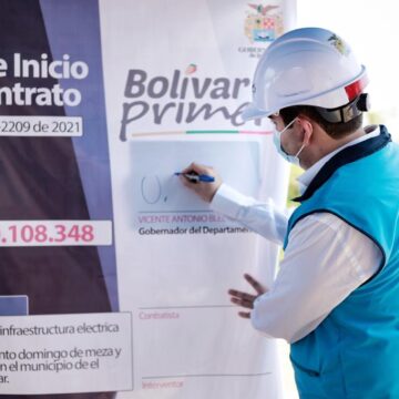 En seis meses se hará la luz en los corregimientos del Carmen,  Santo Domingo de Meza y Puerto Mesitas