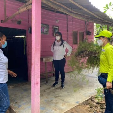 Proyecto “Piso Pulido” mejora condiciones de vida a 25 familias de El Chorro y La Legua, en Turbana