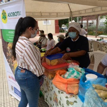 En Turbana, con mercado del campo concluye semana del Orgullo Campesino