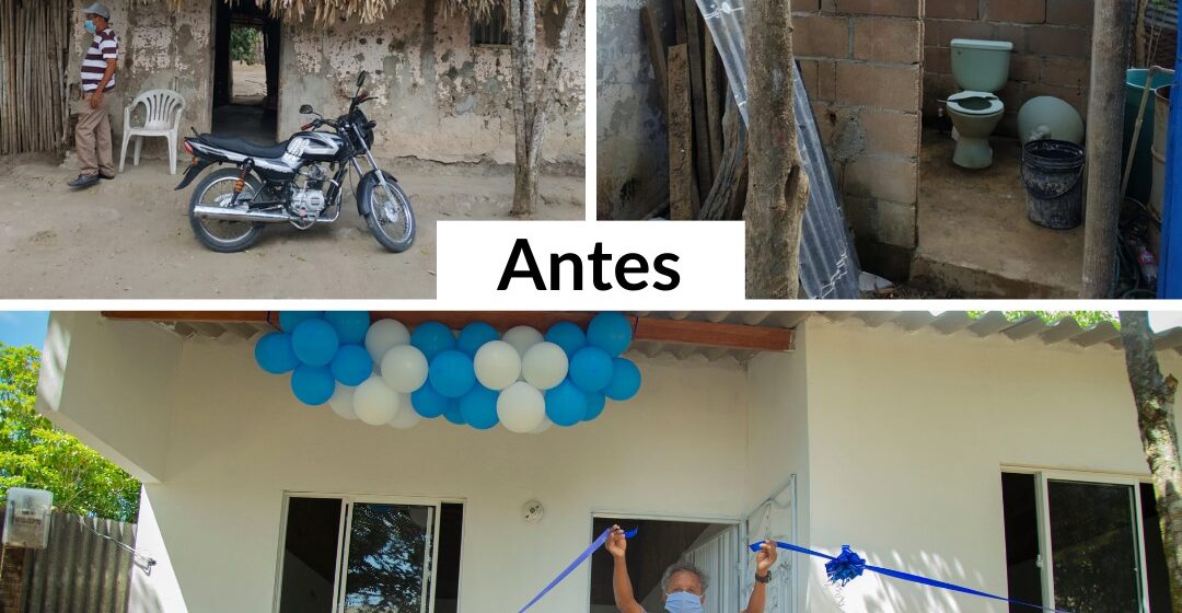 Antes y después, la magia del programa de mejoramiento de vivienda de SerSocial-IPS Antes y después, la magia del programa de mejoramiento de vivienda de SerSocial-IPS