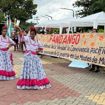 A Colosó llegan peregrinos de la verdad, la paz y la No Repetición de los Montes de María