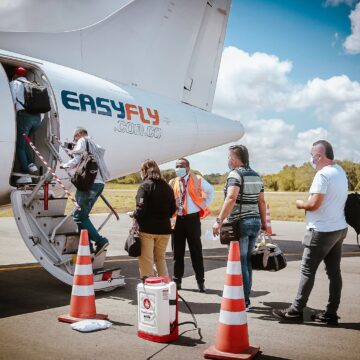 Mompox recibió este 25 de noviembre su primer vuelo comercial directo desde Medellín