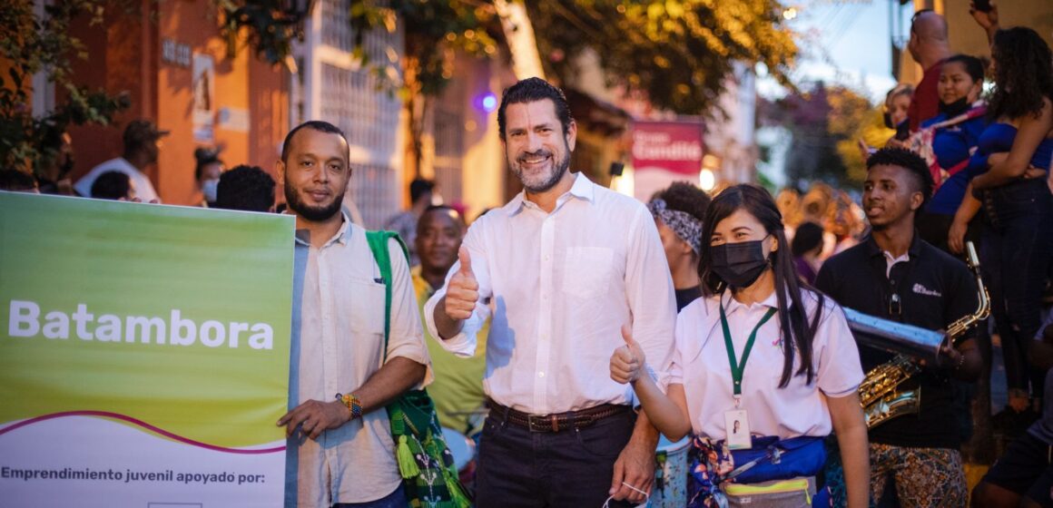 El talento juvenil es protagonista en la reactivación económica y cultural en Cartagena