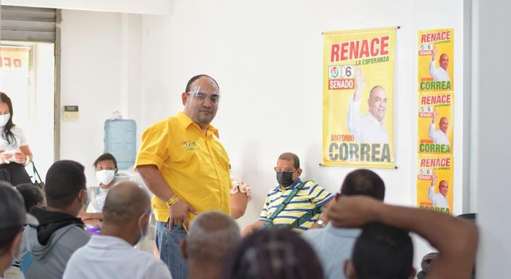 «Vamos a hacer un último esfuerzo para cumplir con la vacunación», mensaje del candidato al senado Antonio Correa «Vamos a hacer un último esfuerzo para cumplir con la vacunación», mensaje del candidato al senado Antonio Correa