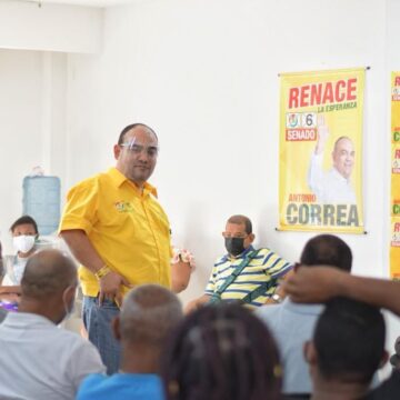 «Vamos a hacer un último esfuerzo para cumplir con la vacunación», mensaje del candidato al senado Antonio Correa