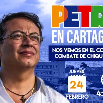 «Vamos a reventar el Coliseo de Combate, Petro Presidente Cartagena»‘, Nicolás Petro «Vamos a reventar el Coliseo de Combate, Petro Presidente Cartagena»‘, Nicolás Petro