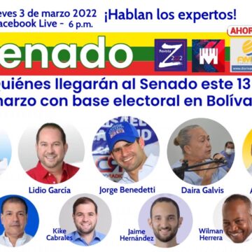 Bajo la lupa de los expertos, el análisis y proyección electoral 2022 ¿Quiénes llegan o se mantendrán en el Senado?