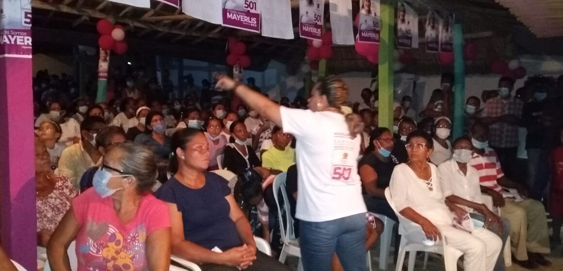 Mayerlis Angarita, la verdadera candidata de las víctimas, consolida su ruta de la victoria