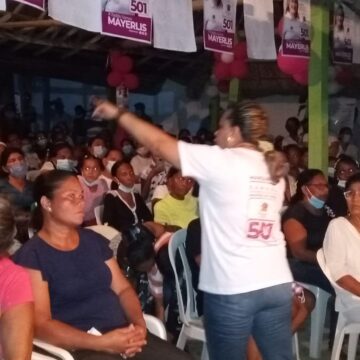 Mayerlis Angarita, la verdadera candidata de las víctimas, consolida su ruta de la victoria