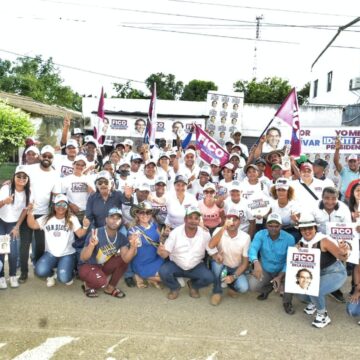 Caminatas, pegatones y ‘Casa de la Gente’, así fue la agenda de la campaña Fico en municipios de Bolívar