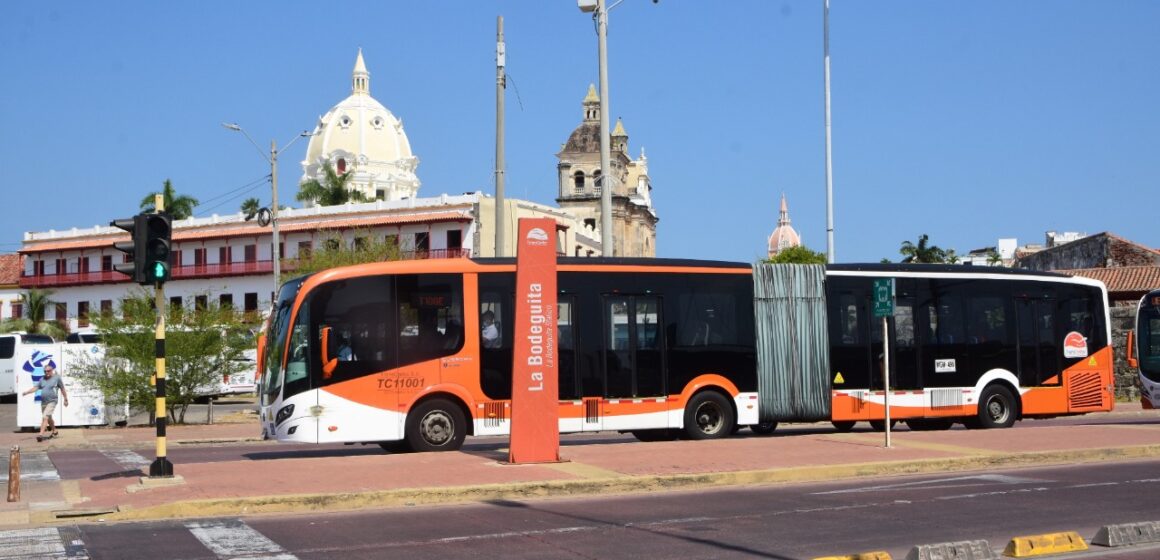 Último bus de Transcaribe, T101, saldría del Centro entre las 9.45 y 10 de la noche desde el 16 de mayo Último bus de Transcaribe, T101, saldría del Centro entre las 9.45 y 10 de la noche desde el 16 de mayo