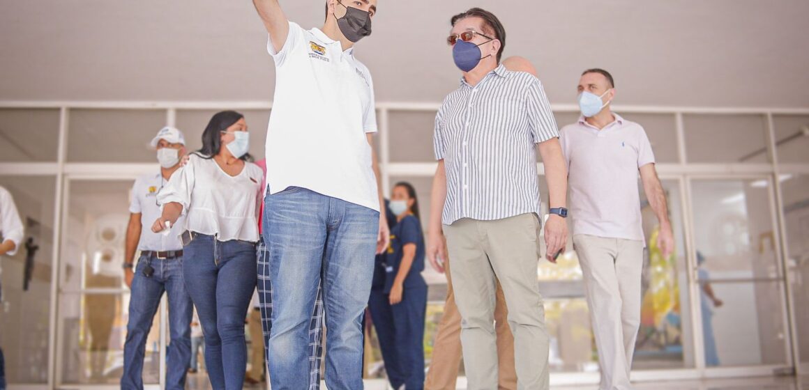 Casi terminan obras de recuperación del 8 piso del HUC, MinSalud ratifica el buen trabajo de la Gobernación de Bolívar