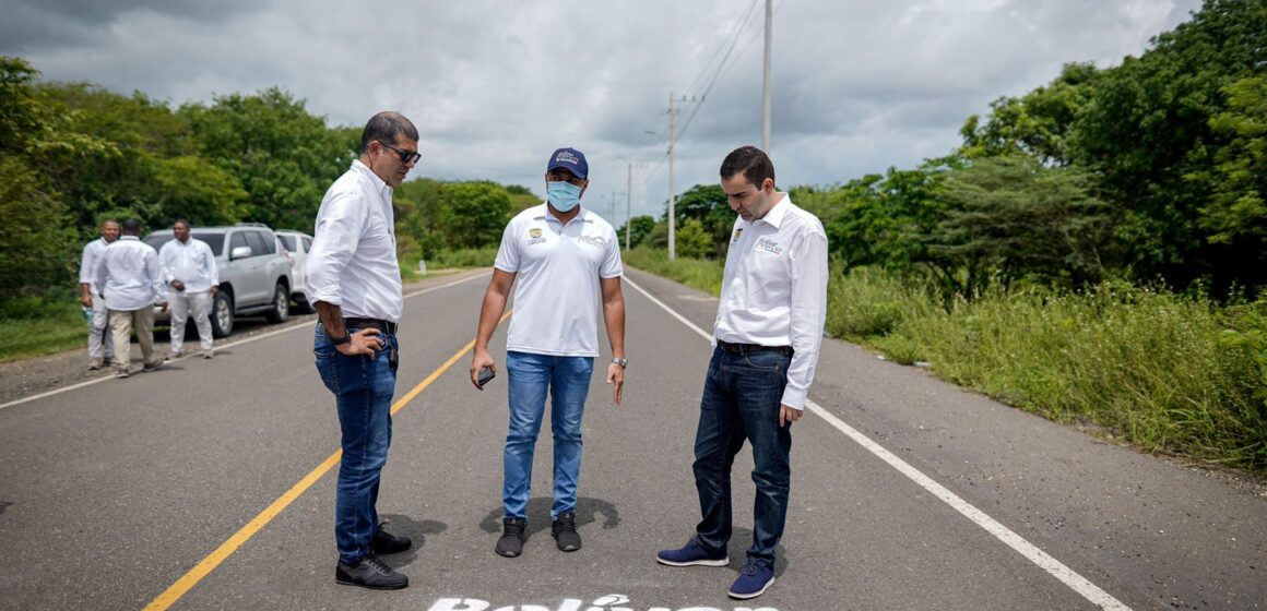 Con inversión de $9.705 millones, vía de acceso a Punta Canoa quedó nuevecita Con inversión de $9.705 millones, vía de acceso a Punta Canoa quedó nuevecita