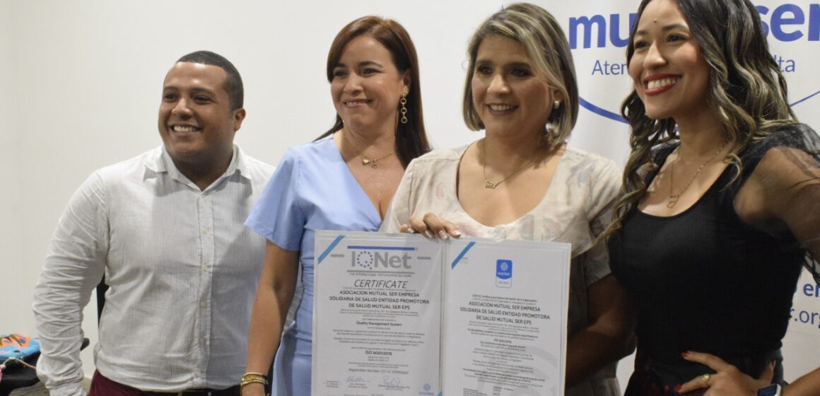 Mutualser eps recibe certificado de calidad en la regional Magdalena Mutualser eps recibe certificado de calidad en la regional Magdalena