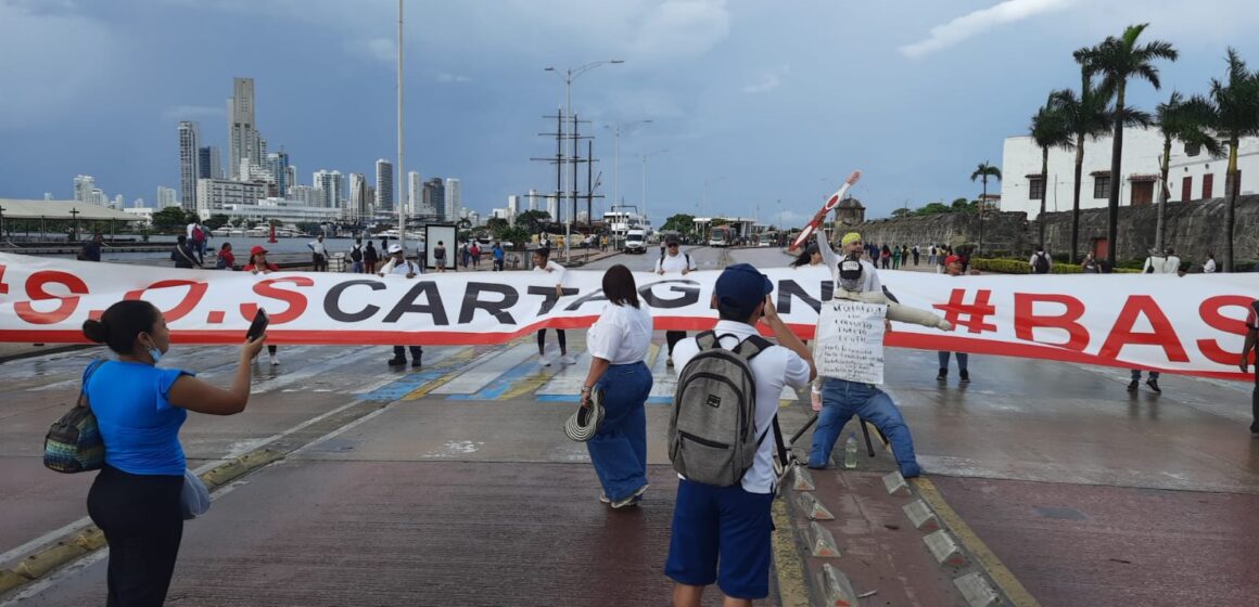 Coletazo del Paro Distrital, Petro y su gabinete presiden consejo de seguridad en Cartagena