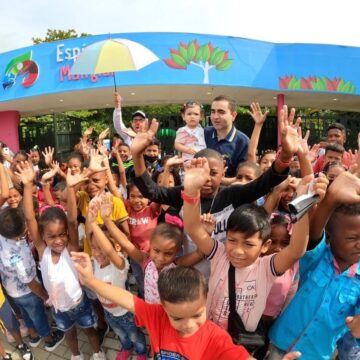 La alegría de los niños se toma este 30 y 31 el parque Espíritu del Manglar