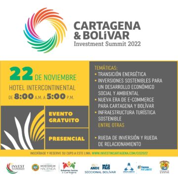Todo listo para Investment Summit 2022 con agenda académica y rueda de inversión