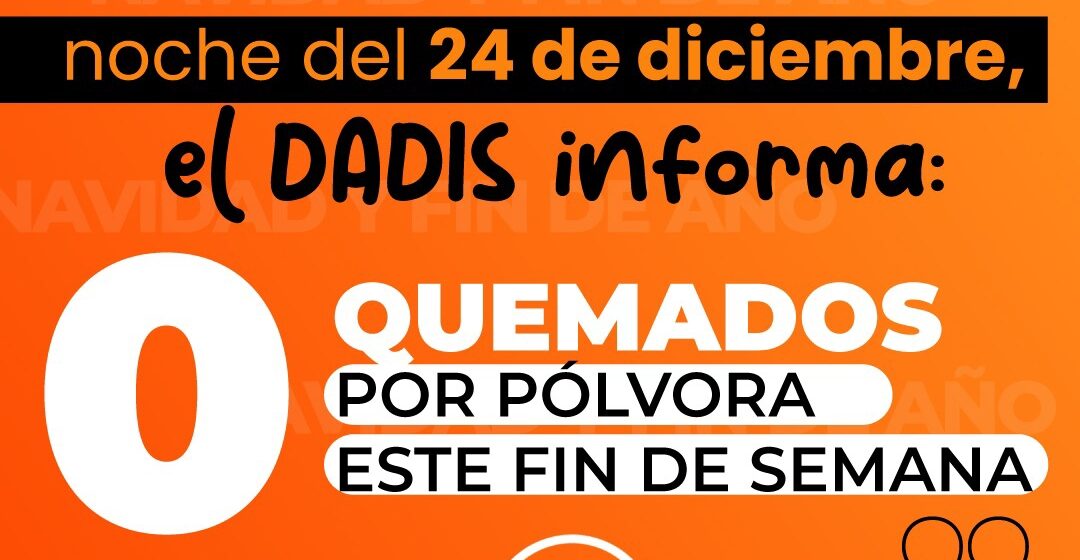 Navidad en Cartagena: cero homicidios y cero quemados por pólvora