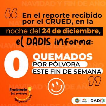 Navidad en Cartagena: cero homicidios y cero quemados por pólvora Navidad en Cartagena: cero homicidios y cero quemados por pólvora