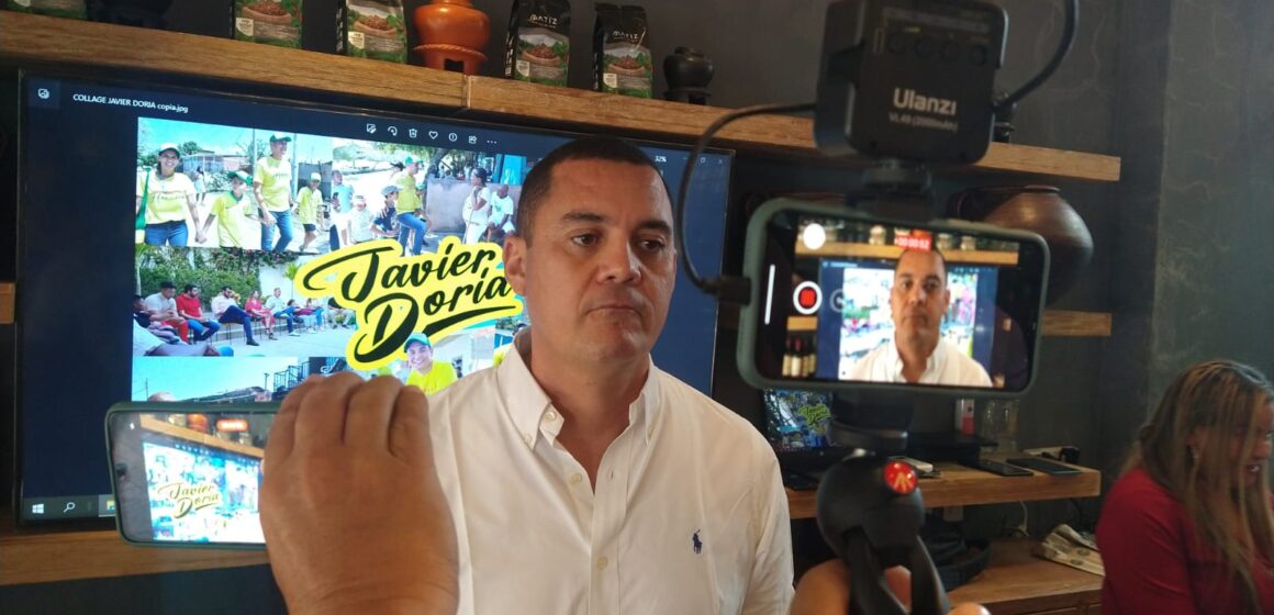 No pelearé con nadie, pero hablaré fuerte y libremente, asegura Javier Doria aspirante a la Alcaldía de Cartagena No pelearé con nadie, pero hablaré fuerte y libremente, asegura Javier Doria aspirante a la Alcaldía de Cartagena