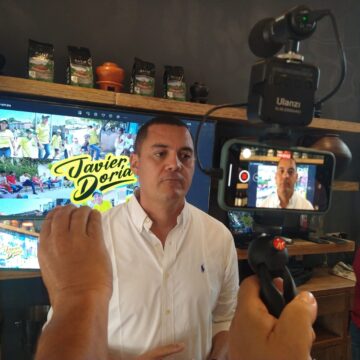 No pelearé con nadie, pero hablaré fuerte y libremente, asegura Javier Doria aspirante a la   Alcaldía de Cartagena