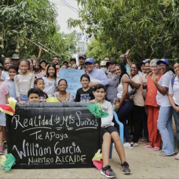 Más de 40.000 personas le han dicho a William García en su cara, que van con él hasta el final
