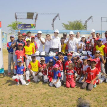 Arrancan obras para recuperar el estadio de béisbol de Arjona Arrancan obras para recuperar el estadio de béisbol de Arjona