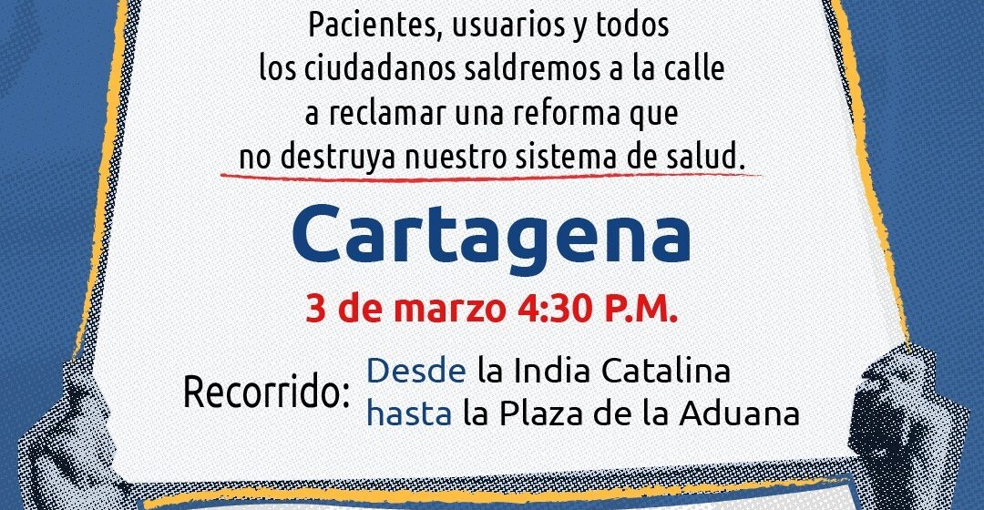 Los pacientes, dolientes del sistema, marcharán contra la reforma a la salud