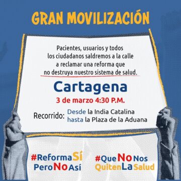Los pacientes, dolientes del sistema, marcharán contra la reforma a la salud Los pacientes, dolientes del sistema, marcharán contra la reforma a la salud