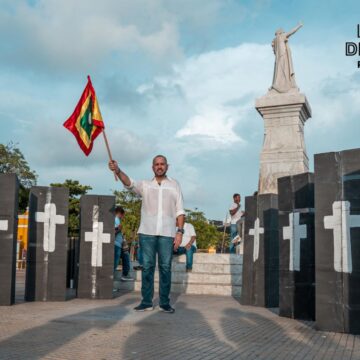 Las voces del silencio se escucharon para exigir que cese ola de inseguridad en Cartagena Las voces del silencio se escucharon para exigir que cese ola de inseguridad en Cartagena