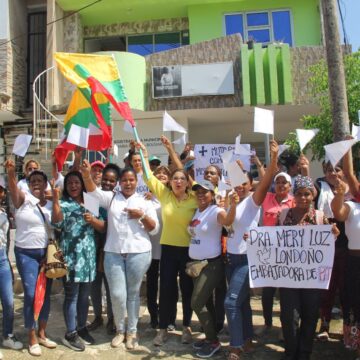 Una gobernación de cara a las comunidades promete Mery Luz desde Maríalabaja