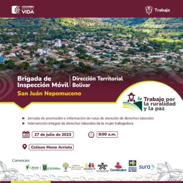 Exitosa Brigada de Inspección Móvil en San Juan Nepomuceno