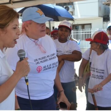 Se escucha una sola voz en Turbaco, «No más ataques ni violencia contra las mujeres»