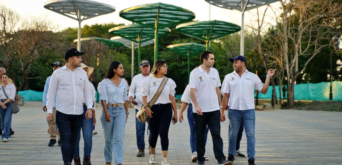 Antes de irse, Blel espera inaugurar Parque del Jazz en Mompox, está casi listo