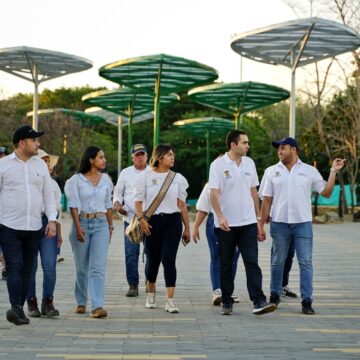 Antes de irse, Blel espera inaugurar Parque del Jazz en Mompox, está casi listo