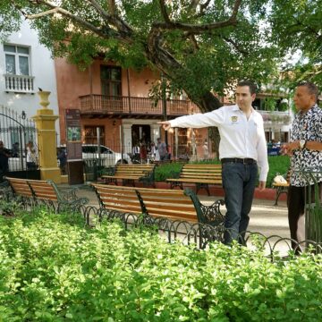 Todo listo para apertura del Parque de Bolívar