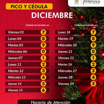 Este es el «pico y cédula» para tramitar pasaporte en el mes de Diciembre