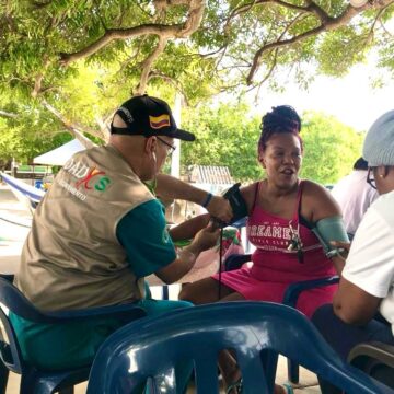 Dadis realiza atención en salud en Isla Fuerte e Islote