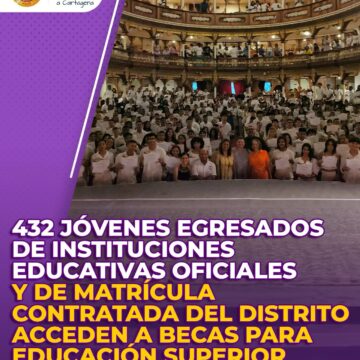 Distrito entrega 432 becas para educación superior a estudiantes de colegios oficiales Distrito entrega 432 becas para educación superior a estudiantes de colegios oficiales