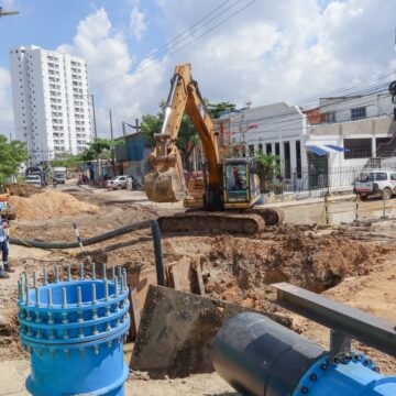 Van bien los trabajos, se mantiene cronograma dispuesto por Aguas de Cartagena