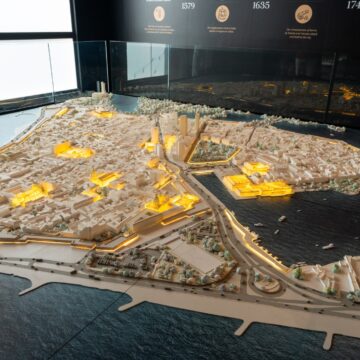 En la Serrezuela está la maqueta más grande y detallada del Centro de Cartagena