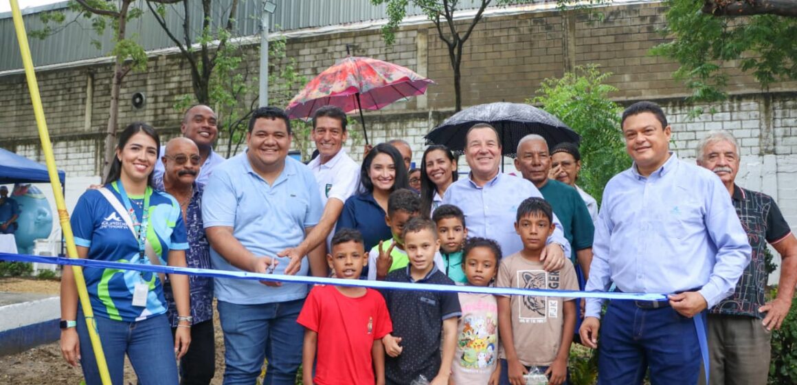 VISTA HERMOSA ESTRENA PARQUE GRACIAS A AGUAS DE CARTAGENA Y SU APUESTA POR LA SOSTENIBILIDAD