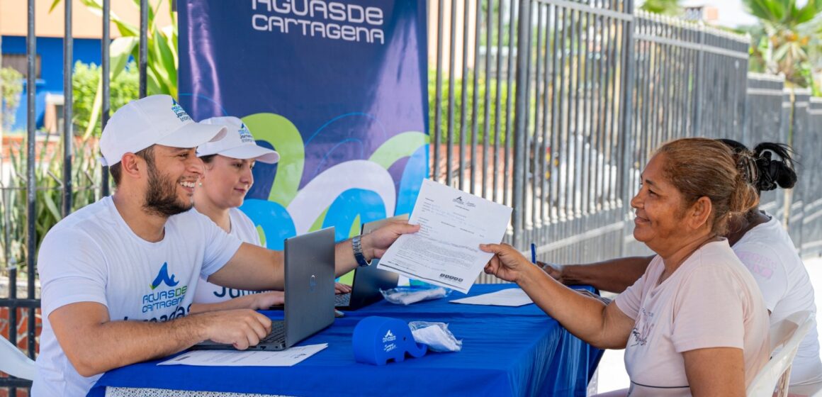 Aguas de Cartagena te la pone fácil para pagar su factura…A la vuelta de la casa