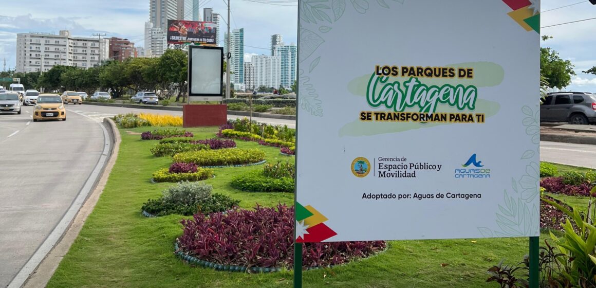 Aguas de Cartagena apadrina 30 parques y zonas verdes Aguas de Cartagena apadrina 30 parques y zonas verdes