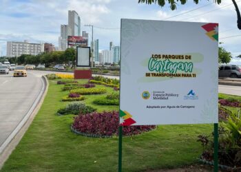 Aguas de Cartagena apadrina 30 parques y zonas verdes